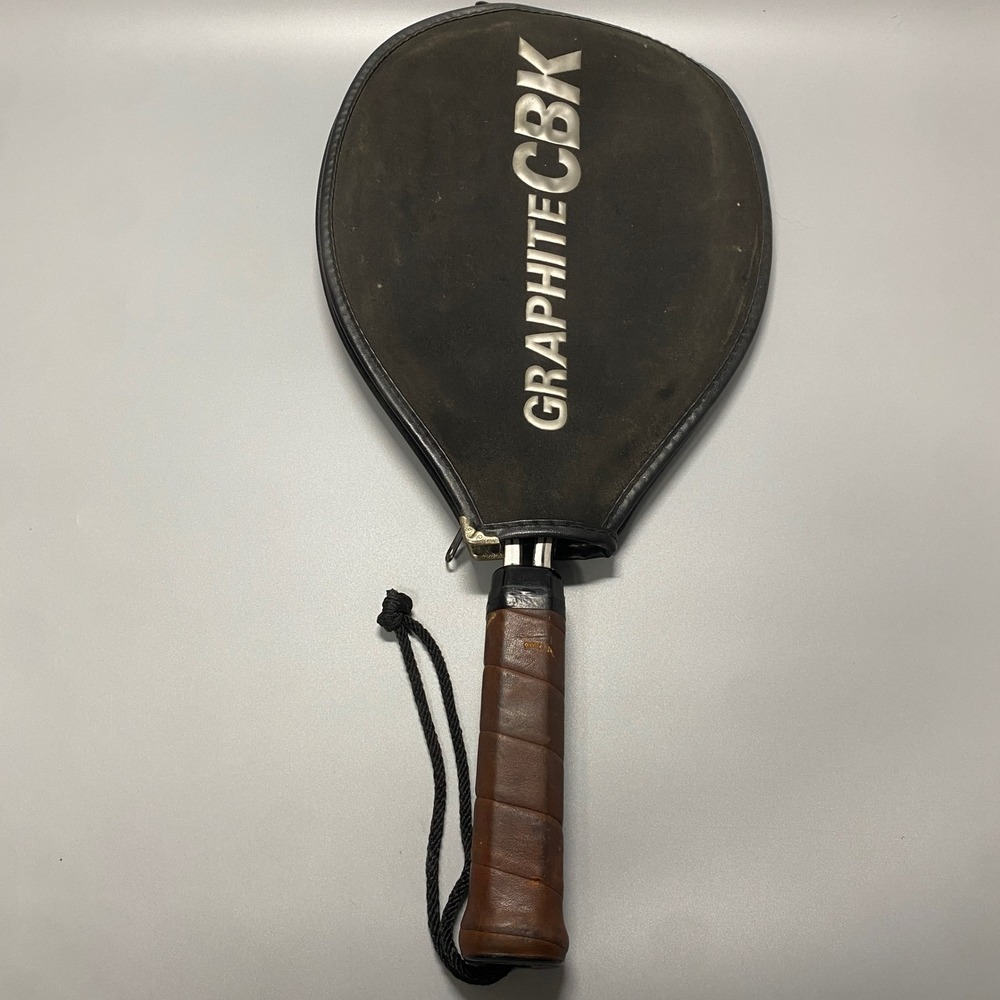 2 Vintage Ektelon Racquetball Racquet Graphite CBK SM Citori XS Good With Cover - Picture 2 of 16